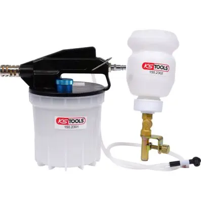 Pneumatic brake fluid bleeder set, 3 pcs 