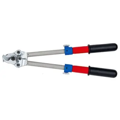 Cable shears with protective insulation, telescopic grip, 360-520mm 