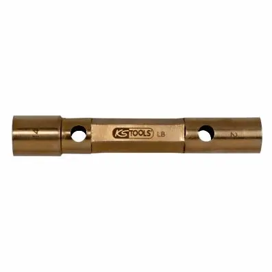 BRONZEplus Hexagonal socket spanner doub le- sided 10x11 mm 