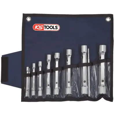 ULTIMATEplus Double box head spanner set , 10 pcs 