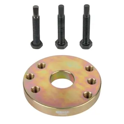 Adjustable wheel bearing plate 