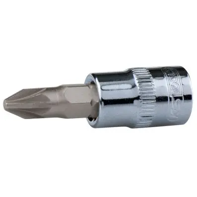 3/8" CHROMEplus Bit socket, PZ2 