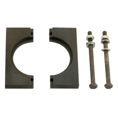 Half-shell pair with screws and nuts, 4 pcs 