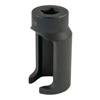 Injector socket, 1/2", 29mm, L= 78mm 