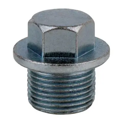 Oil sump drain plug, external hexagon 17 mm, M20x1,5x15mm, pack of 25 