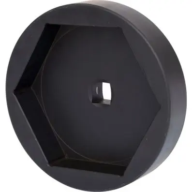 1" Axle nut socket, 6 point, short, 170m m 