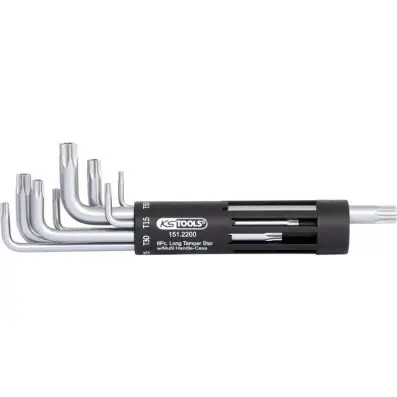 3 in 1 Torx tamperproof key wrench set,8 pcs long 