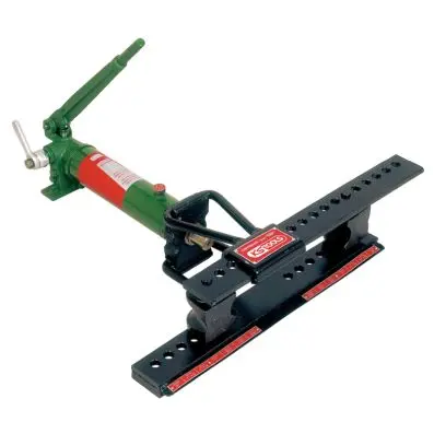 Hydraulic pipe bending set 12 t, 3/8" - 2", 8 pcs 