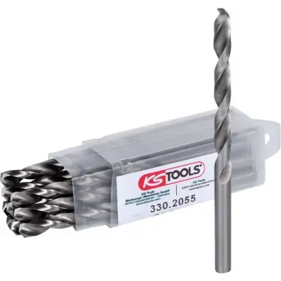 HSS-G twist drill, pack of 10, 5,5mm 