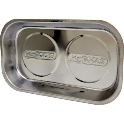 Stainless steel magnetic tray, 140x240mm 