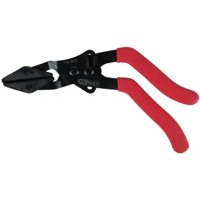 Stepless hose clamp pliers, angled, Ø 35 .0 mm 