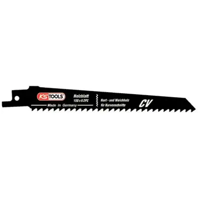 Sabre saw blades curved cut, CV, 150mm, 4,2mm, pack of 5 