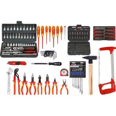 Electricians max tool kit, 195 pcs 