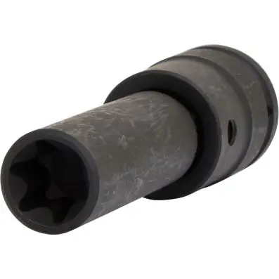 3/4" impact bit socket, Torx E, long, E2 4 