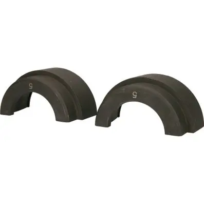 Pair of bearing brushes Ø 106 mm 