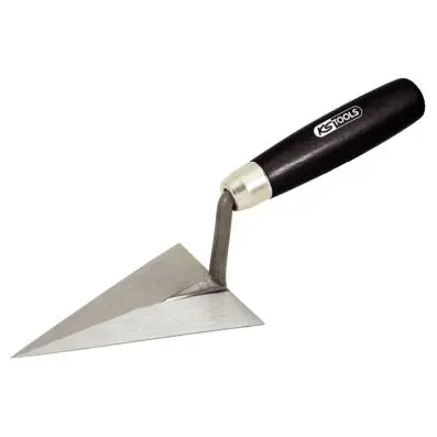 Pointing trowel, with wood handle, 160mm 