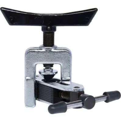 Universal flanger imperial + metric with quick clamping device 
