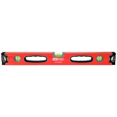 Aluminium profile spirit level with pipe levelling, 800mm 