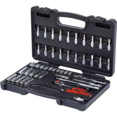1/4" CHROMEplus Socket set, 47 pcs 