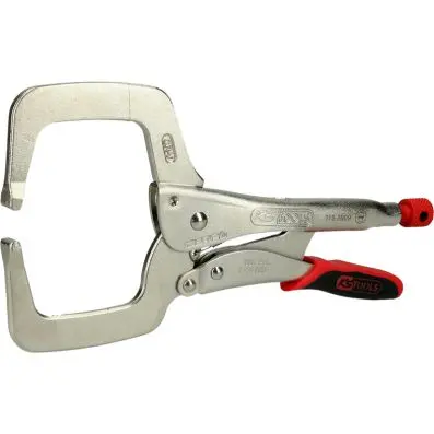 Welding clamp gripping pliers with quick -release lever, 280mm 