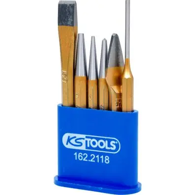 Combination set, 6 pcs in a plastic hold er 