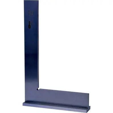 Square with stock DIN 875/1, 250mm 