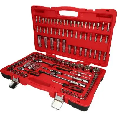 1/4"+1/2" CHROMEplus Socket set, 110 pcs 