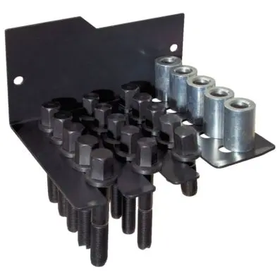 Wheel hub and bearing extractor suppleme nt set, 21 pcs 