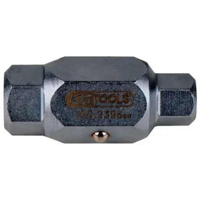 Hex oil drain plug key, 17mm+1/2" hex 