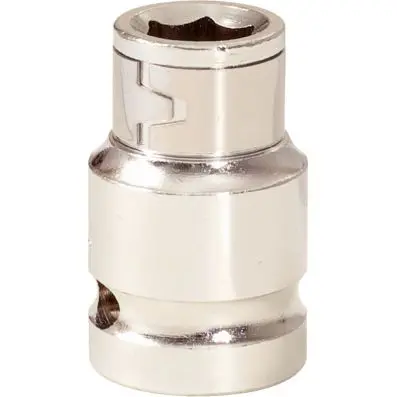 1/2" Bit adaptor socket, for bits 5/16" with retaining ring 