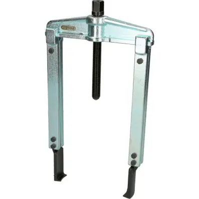 Universal 2 arm puller set with extremel y narrow and extended legs, 25-130 mm, 2 