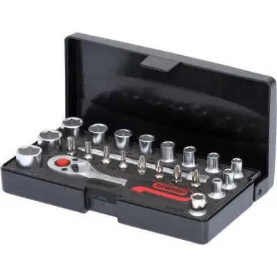 1/4" Socket set, 23 pcs 