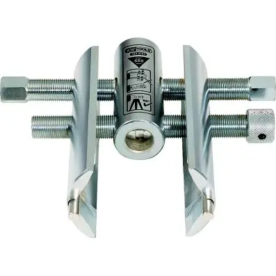 Vario nut and cap key, chrome plated 