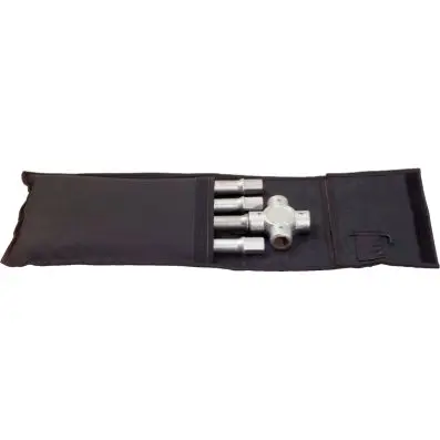 Wheel spanner for commercial cars, 3/4"x 24x27x32mm, dismountable 