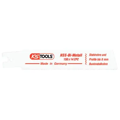 Sabre saw blades Rems, HSS-Bi-Metall, 15 0mm, 1,8mm, pack of 5 