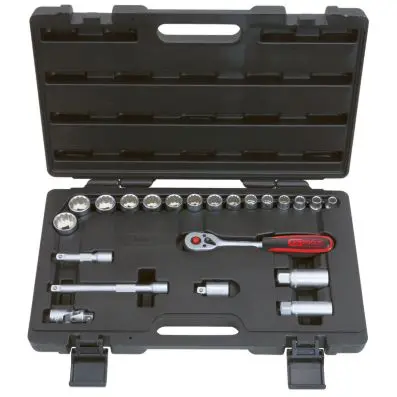 3/8" Socket set, 22 pcs 