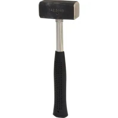 Club hammer, steel tube handle, 1000g 