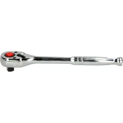 1/2" CHROMEplus Reversible ratchet, 72 t eeth, metal handle 