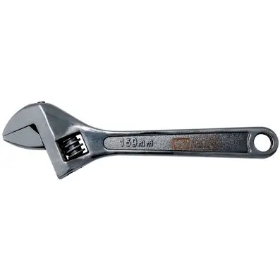 STAINLESS STEEL Adjustable wrench, 150mm 