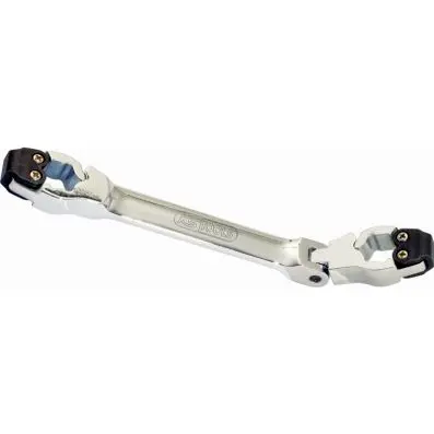 CHROMEplus ratchet spanner with flexible head, 11x11mm 