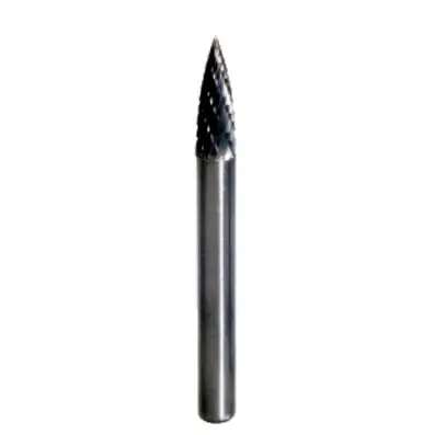 Hard metal pointed arch rotary burr form G, 6mm 