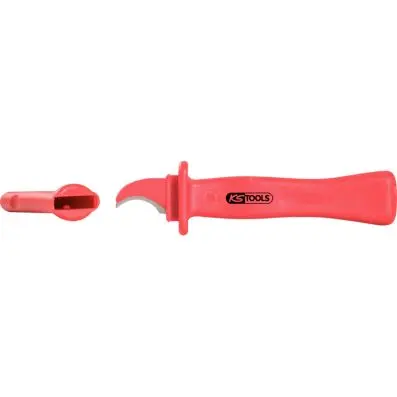 Cutting knife with protective insulation , 165mm 