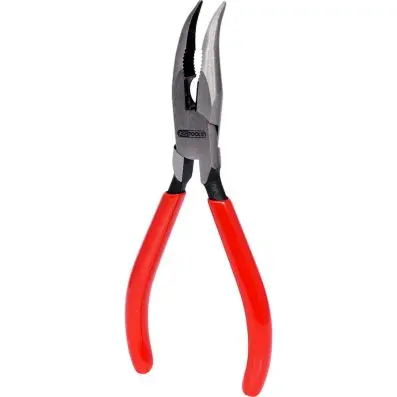 Bent nose pliers, 165mm 