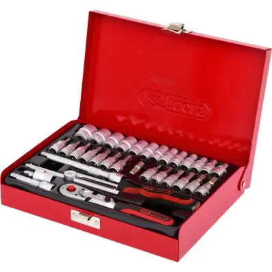 1/4" Socket set, 33 pcs 
