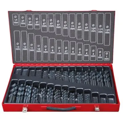 HSS-R Twist drill set, 230 pcs, 1-13mm 