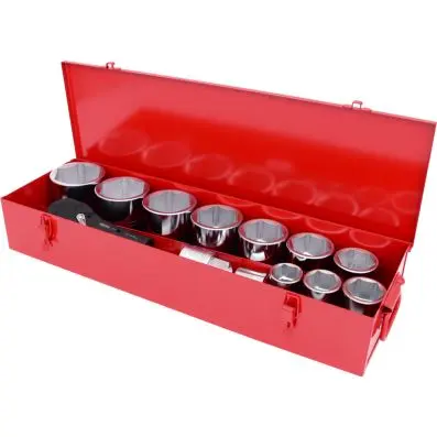 1" Socket set, 15 pcs 