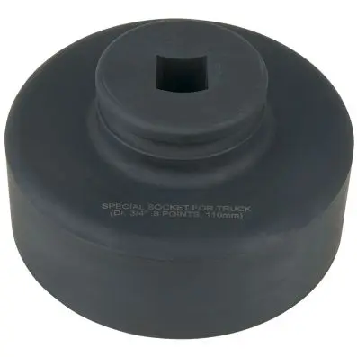 3/4" axle nut socket, 8 point, short, 11 0 mm 