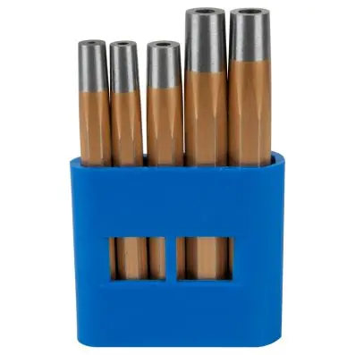 Rivet setters set, 5 pcs 
