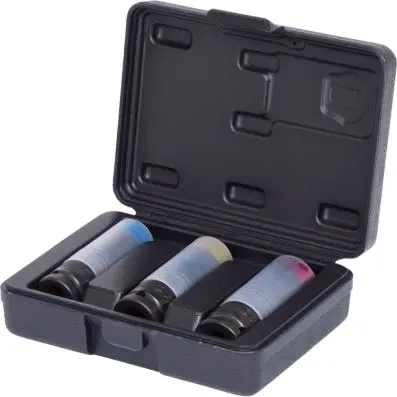 SlimPOWER Alloy rim impact socket set, 3 pcs, 1/2" 
