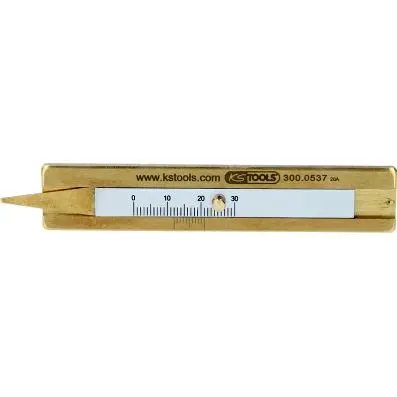 Tyre profile depth gauge 0-30mm 